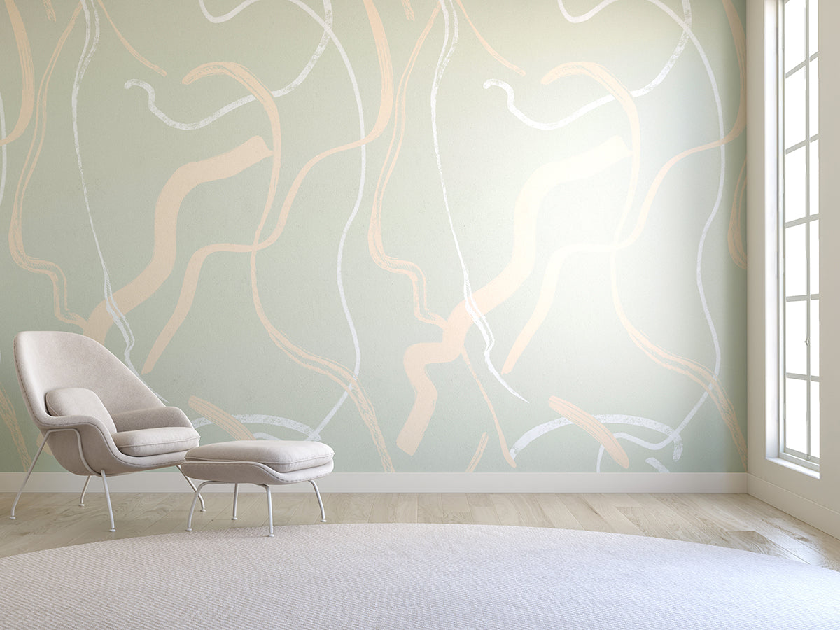 Terrain© Mural Wallpaper in Martini