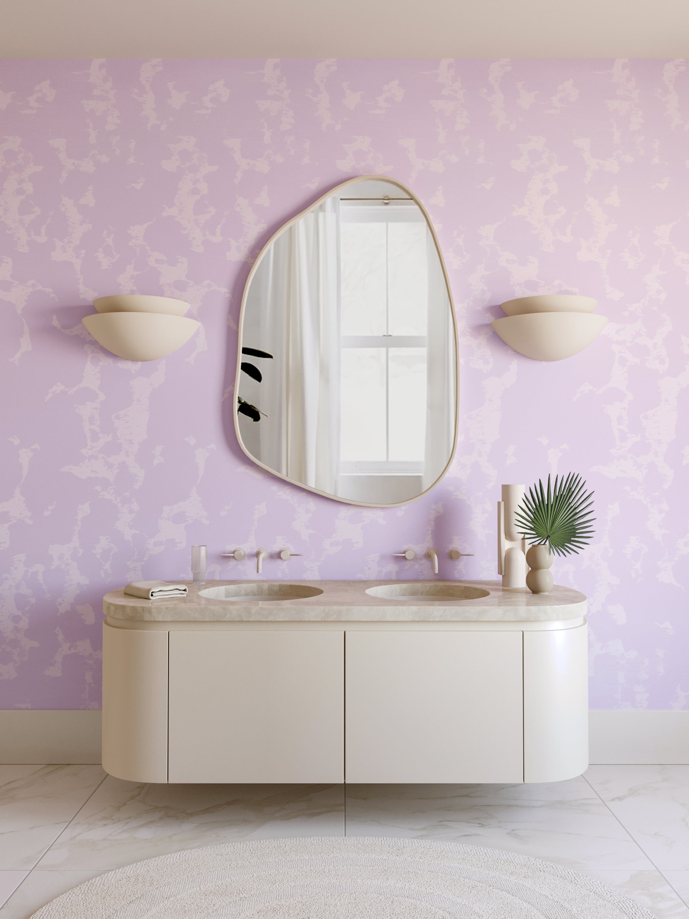 Tumbleweed© Wallpaper in Lilac