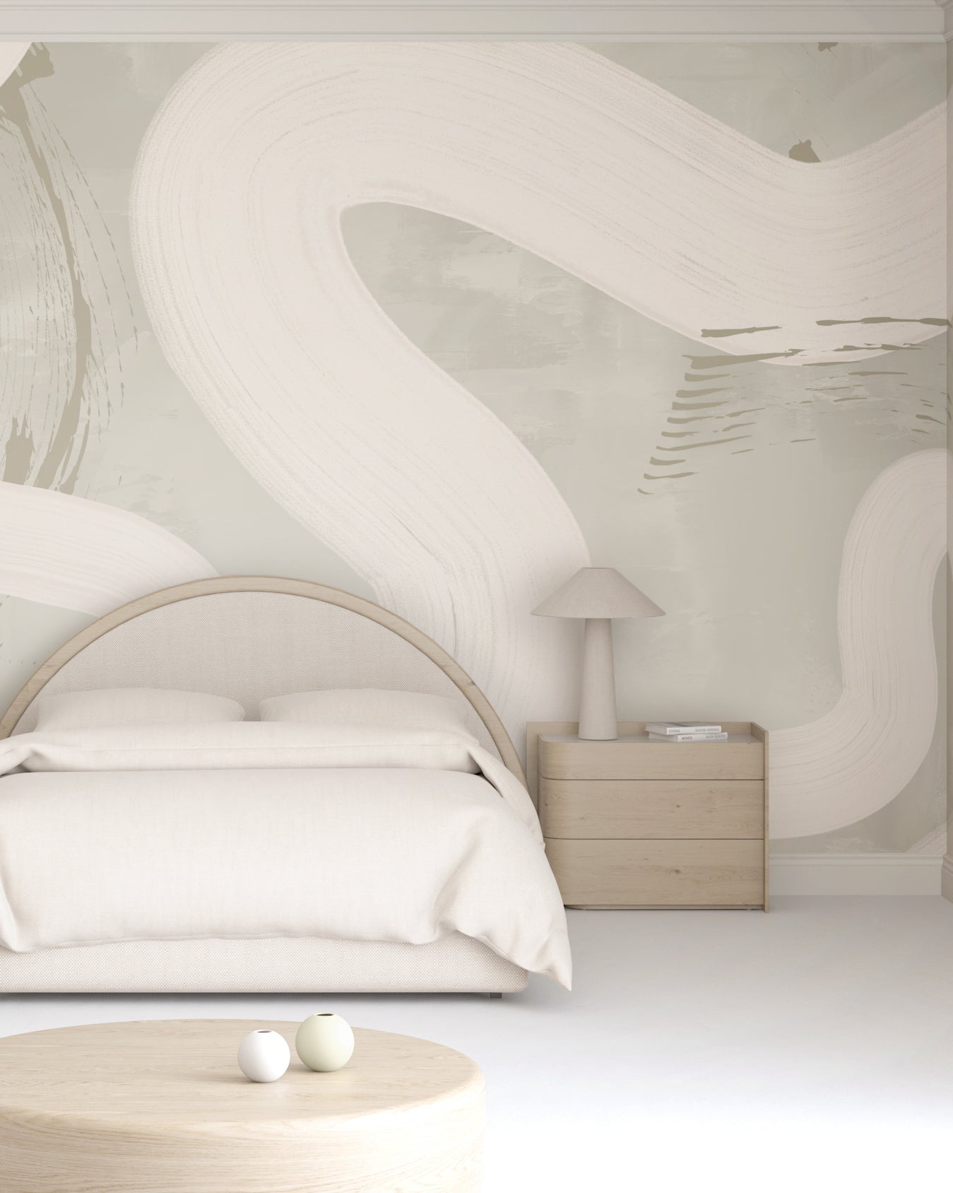 Untamed© Mural Wallpaper in Stonecrop