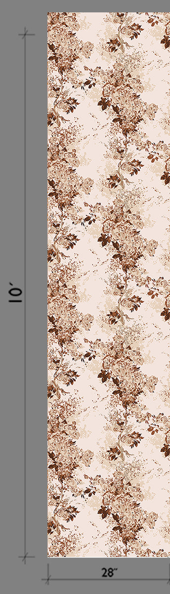 Prairie Fleur© Wallpaper in Café