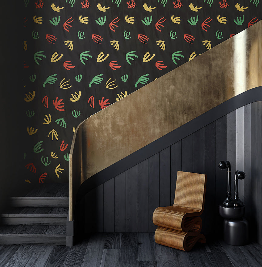 Coral© Wallpaper in Marley