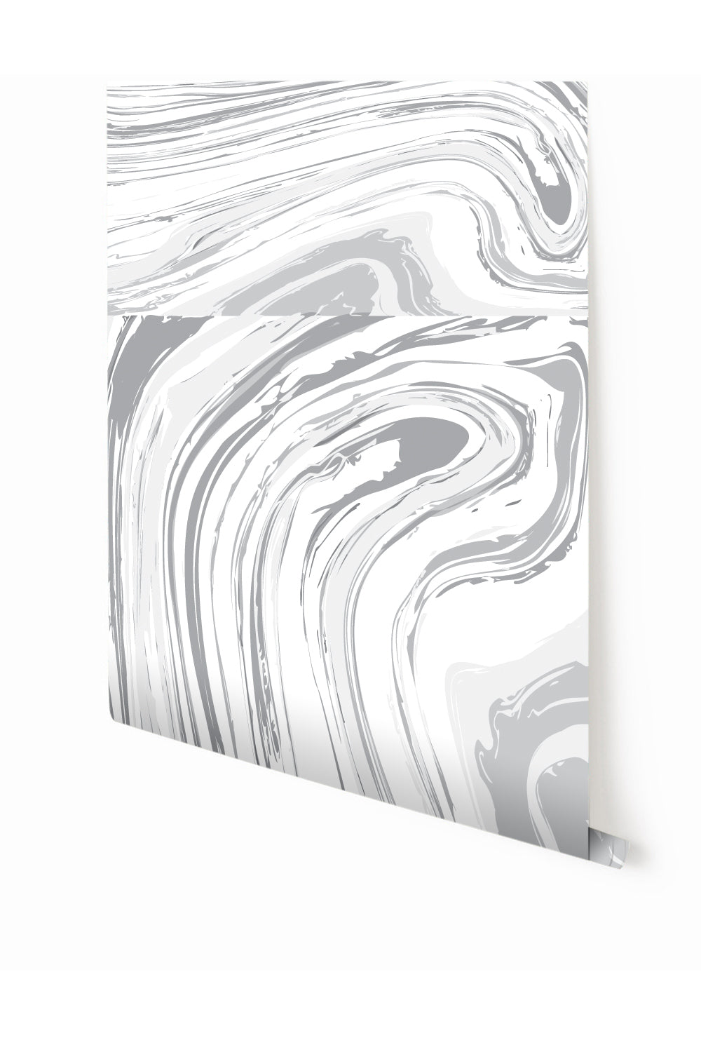 Crystalline© Wallpaper in Grey
