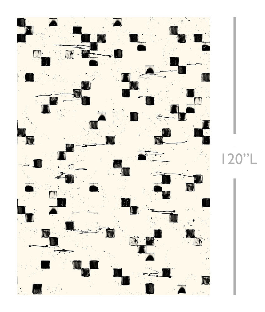 The Finali© Wallpaper in Black + Cremé template from drop it MODERN