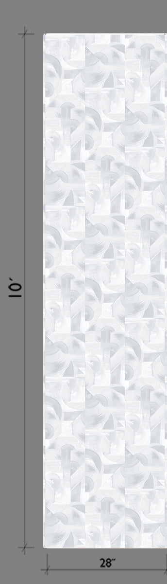 Block Party© Wallpaper in Grey