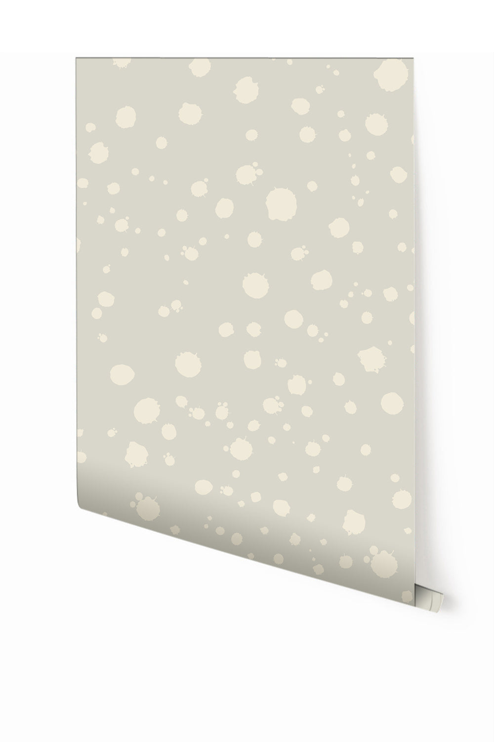 Ink Drop© Wallpaper in Pistachio