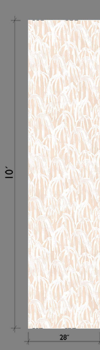 Kelp© Wallpaper in Peach