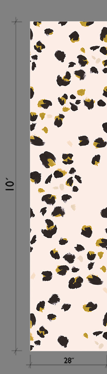 Kitten© Wallpaper in Mustard