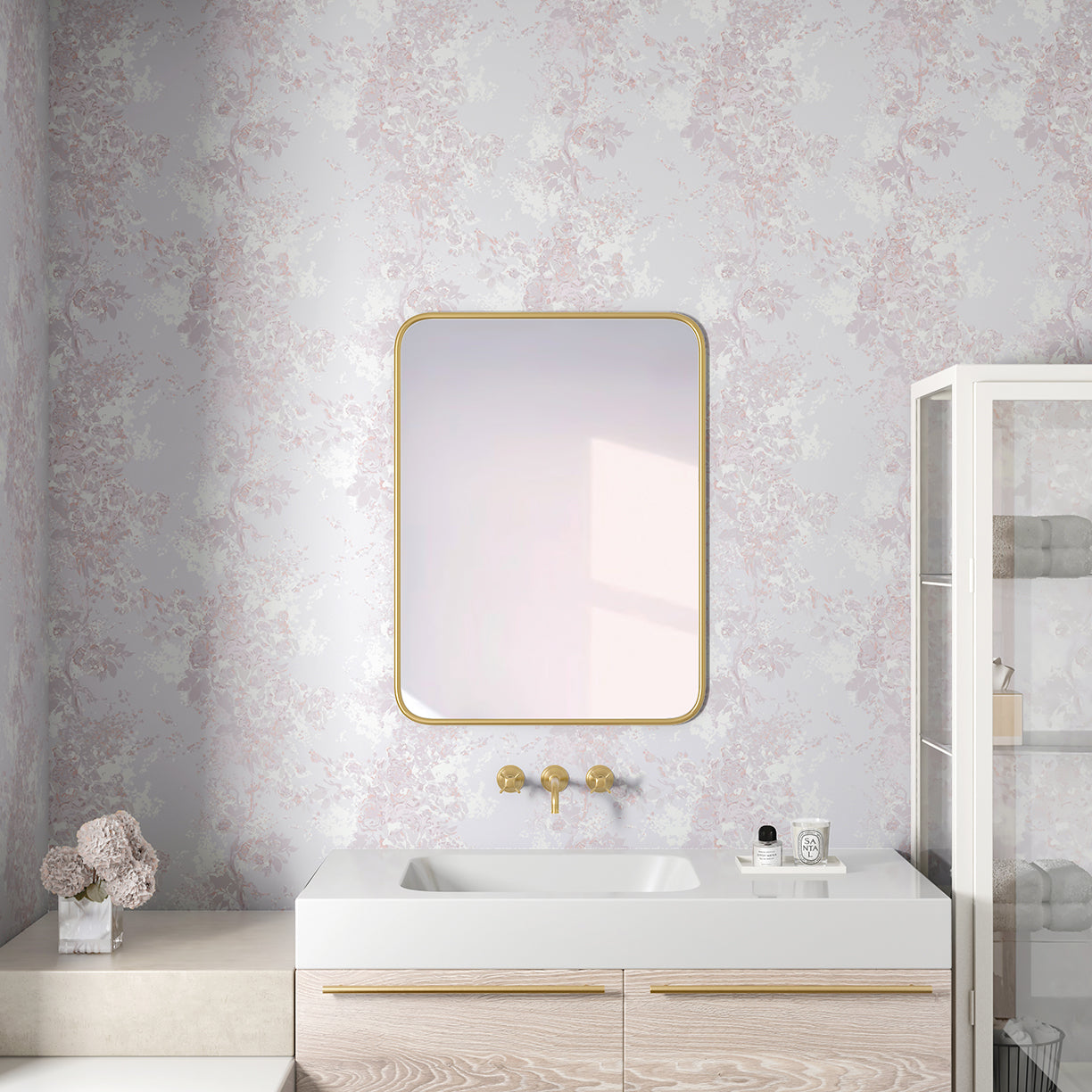 Prairie Fleur© Wallpaper in Lavender