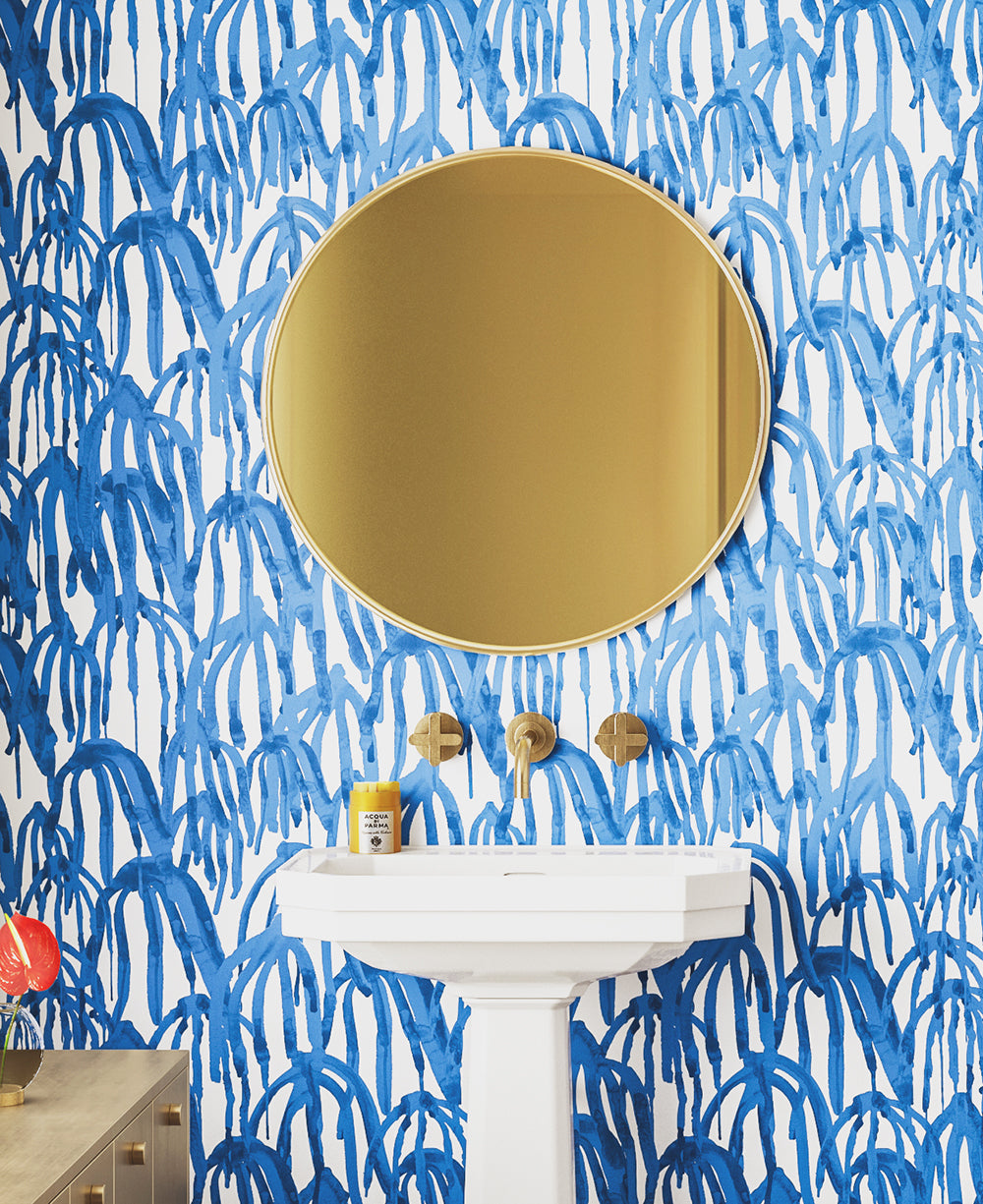 Kelp© Wallpaper in Blue