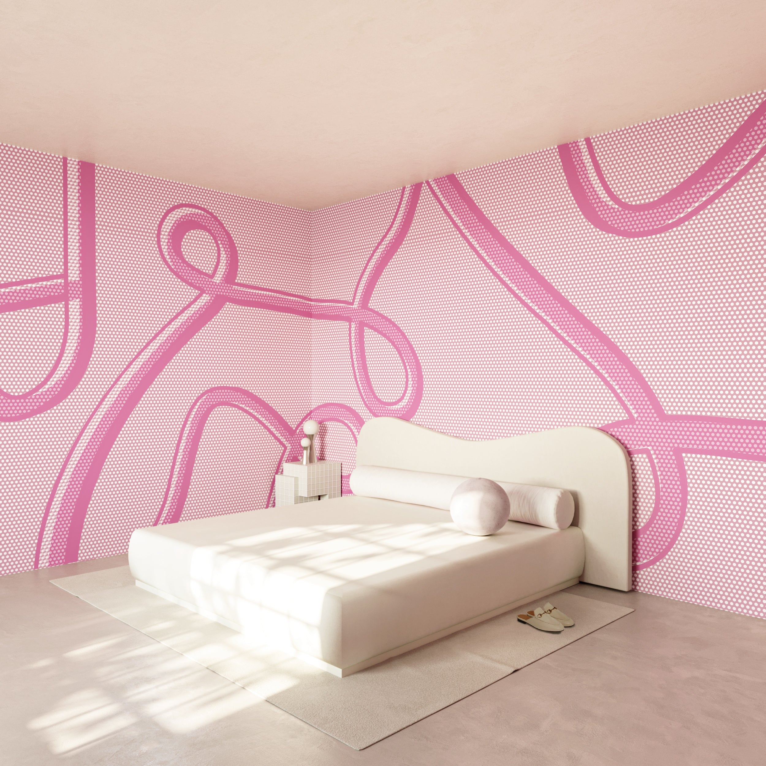 McFly© Mural Wallpaper in Pretty in Pink