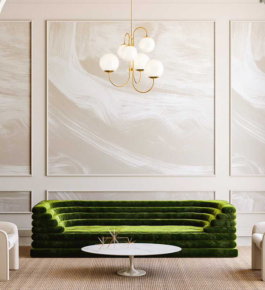 Modern Art© Mural Wallpaper in Nude