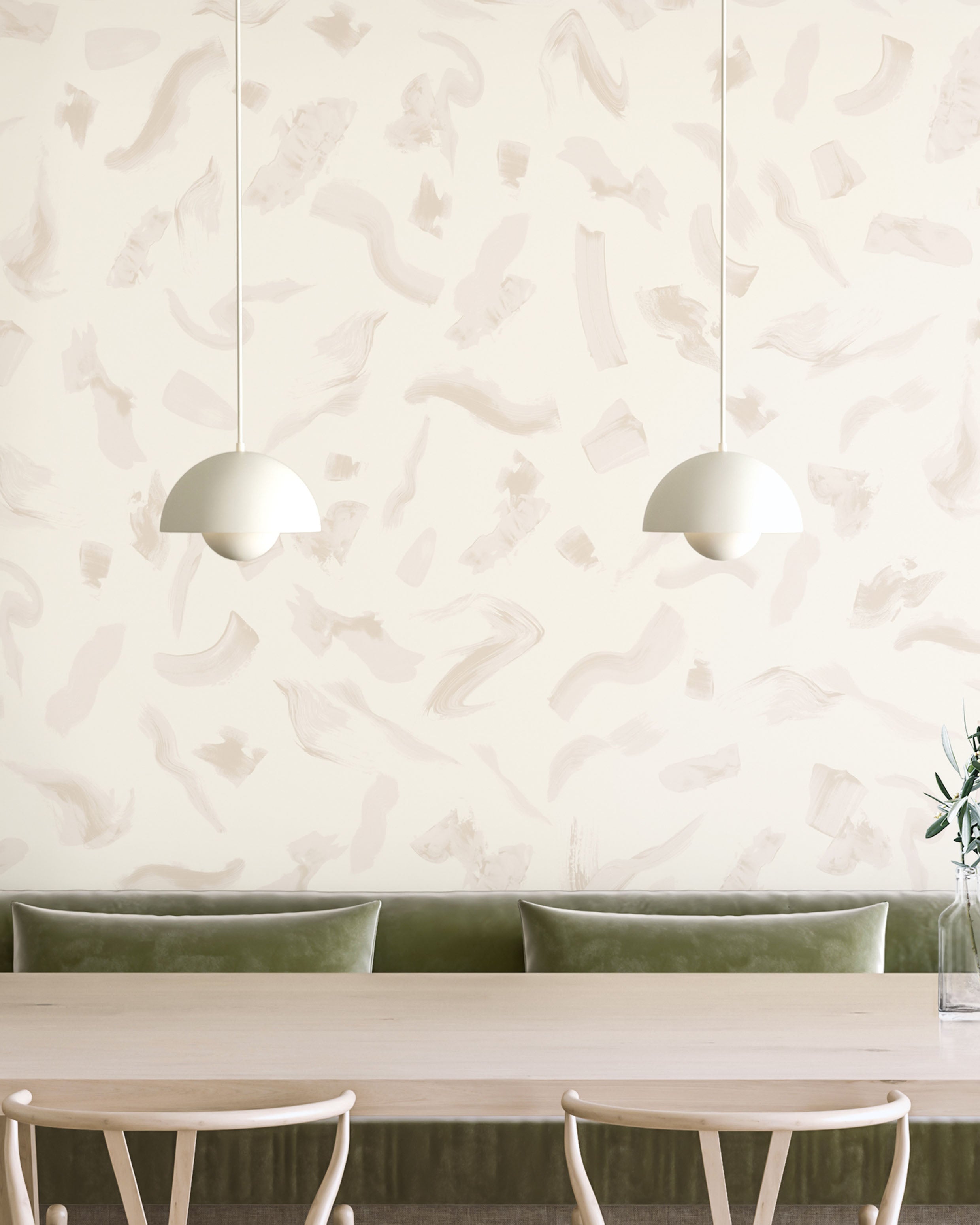 Mombasa© Wallpaper in Sandstone