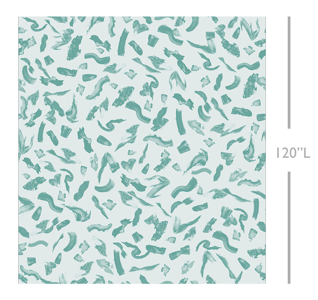 Mombasa© Wallpaper in Teal