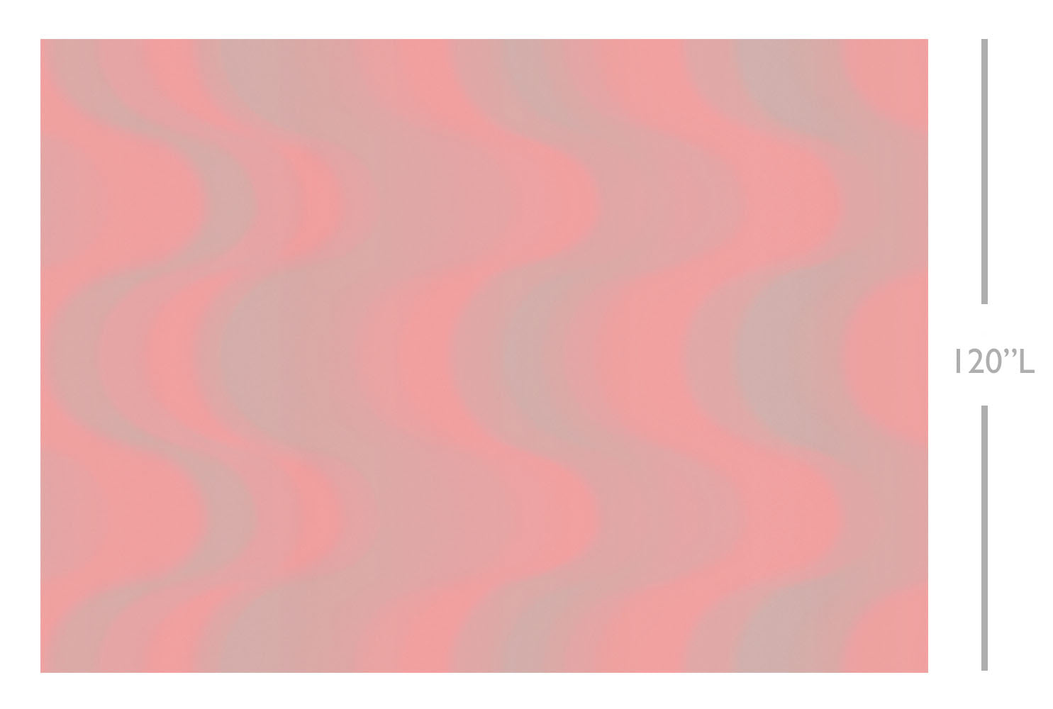 Oceanic© Mural Wallpaper in Bubble Gum