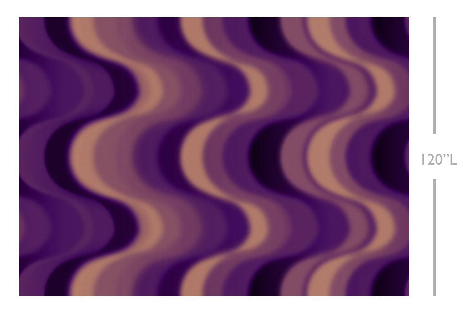 Oceanic© Mural Wallpaper in Viola