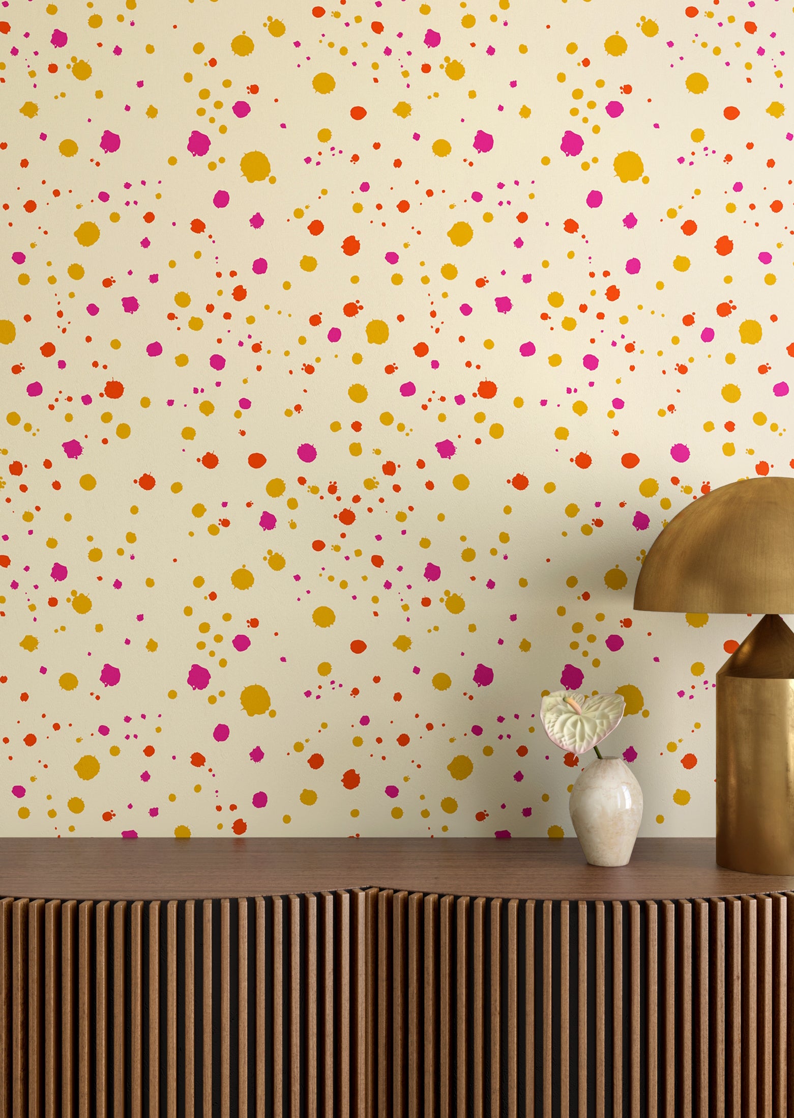 Ink Drop© Wallpaper in Starburst
