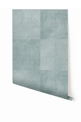 Checkmate© Wallpaper in teal