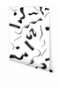 Fusilli© Wallpaper in black + white
