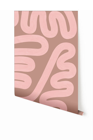 Infinito© Mural Wallpaper in Cactus Blossom