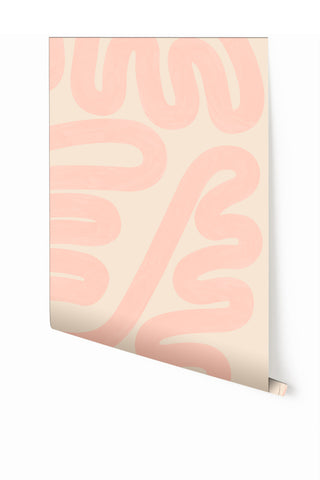 Infinito© Mural Wallpaper in Petal