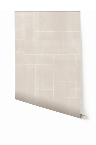 Jigsaw© Mural Wallpaper in Chalk