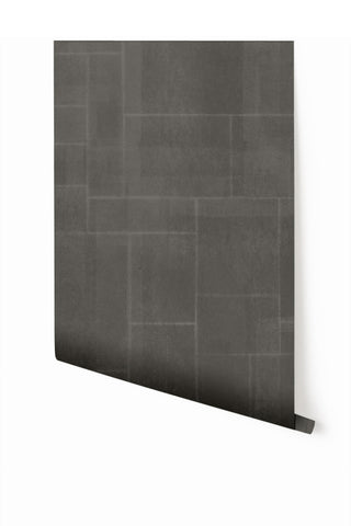Jigsaw© Mural Wallpaper in Graphite
