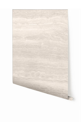 Limestone© Mural Wallpaper in Bone