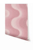 Oceanic© Mural Wallpaper in Mauve