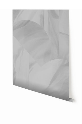 Onyx Rock© Wallpaper in Grey