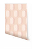 Pillbox© Wallpaper in Blush