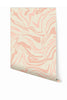 Primal© Multi Mural Wallpaper in Pink