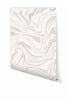 Primal© Multi Mural Wallpaper in Warm Grey