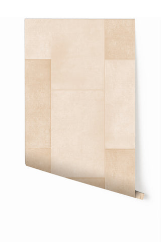 Rectangled© Mural Wallpaper in Sand