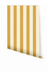 Santorini© Mural Wallpaper in Mustard