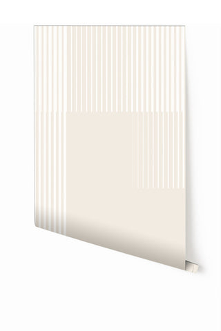 Seismic© Mural Wallpaper in creme