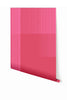 Seismic© Mural Wallpaper in Hot Pink