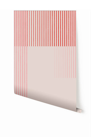 Seismic© Mural Wallpaper in Lovebird