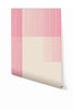 Seismic© Mural Wallpaper in Magenta