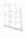 Stitch© Mural Wallpaper in black + white