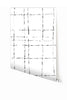 Stitch© Mural Wallpaper in black + white