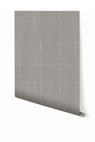 Stitch© Mural Wallpaper in grey