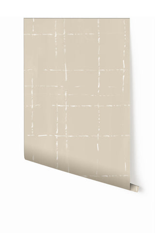 Stitch© Mural Wallpaper in nude
