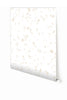 Terrazzo II© Wallpaper in Bone