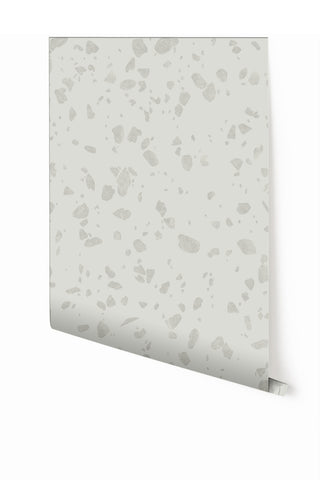 Terrazzo II© Wallpaper in Cobble