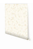 Terrazzo II© Wallpaper in Creme