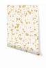 Terrazzo II© Wallpaper in Mustard