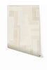 Tetris© Mural Wallpaper in Creme