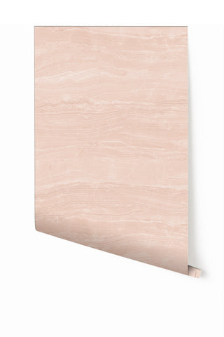 Travertine© Mural Wallpaper in Shell
