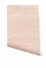 Travertine© Mural Wallpaper in Shell