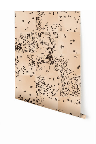 Wild Tile© Wallpaper in Buff